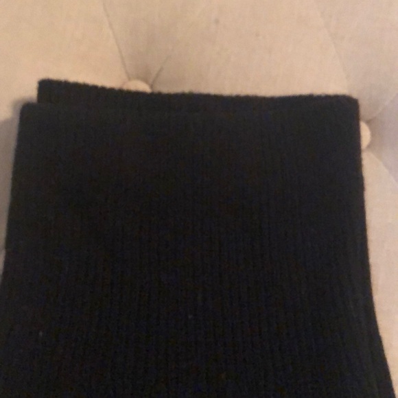 Black pull-on sweater skirt - Picture 6 of 8